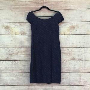 Gap Navy floral Sleeve dress size 8